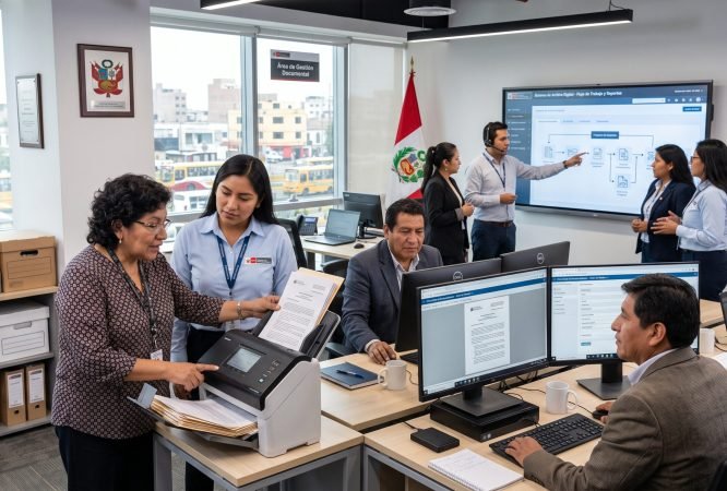 TRAMITE DOCUMENTARIO Y MANEJO DE ARCHIVOS DIGITALES EN LA ADMINISTRACION PUBLICA